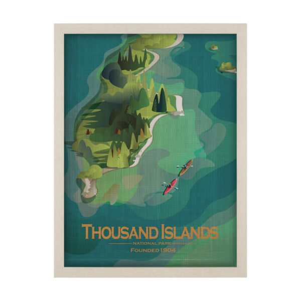 Thousand Islands Go Canada Framed Series