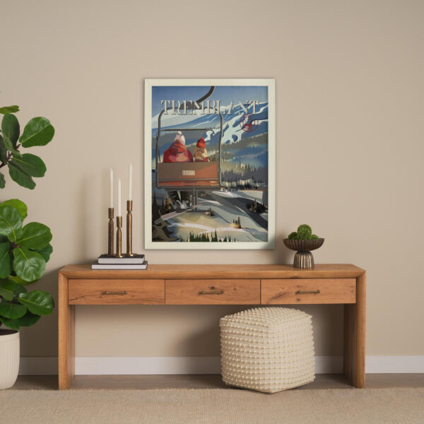 Tremblant Go Canada Framed Series