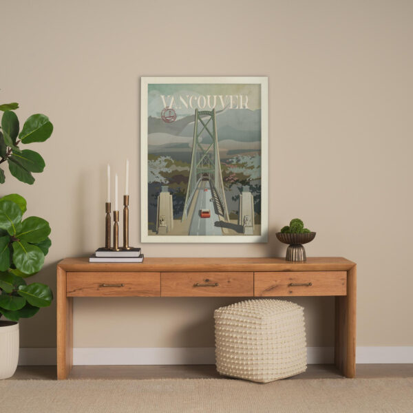 Vancouver Go Canada Framed Series