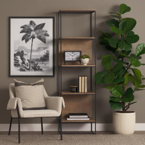 Vintage Palm Tree Drawing Canvas Series