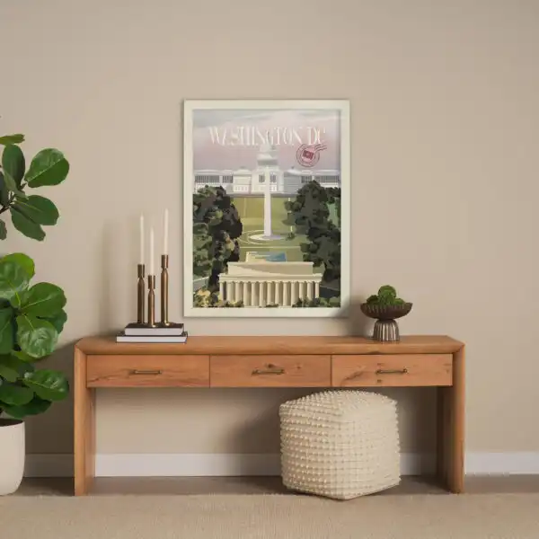 Washington DC Go USA Framed Series