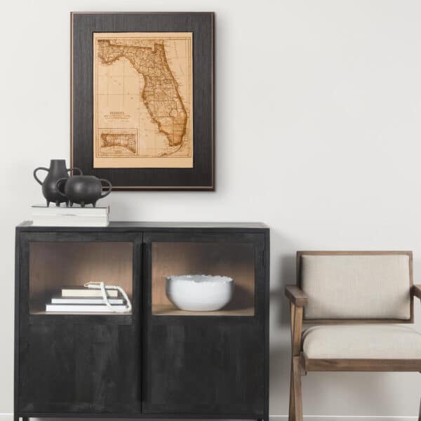 Vintage Florida Map by Mercana Studio