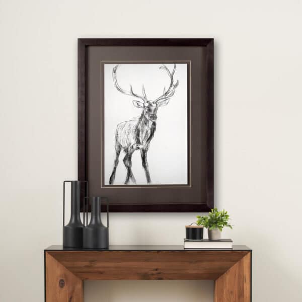 Young Elk by Brenna Harvey