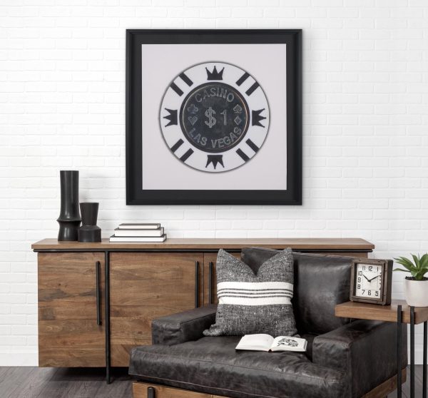 Casino Chip Framed Series