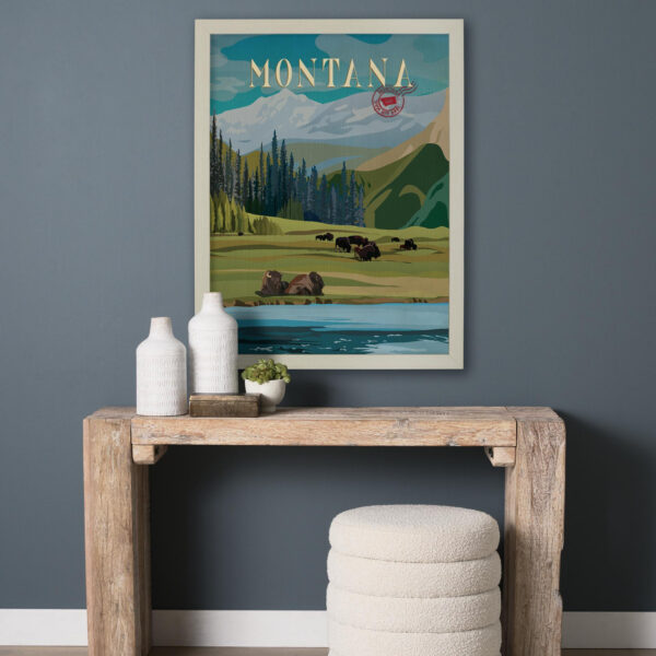 Montana Go USA Framed Series