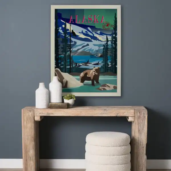 Alaska Go USA Framed Series