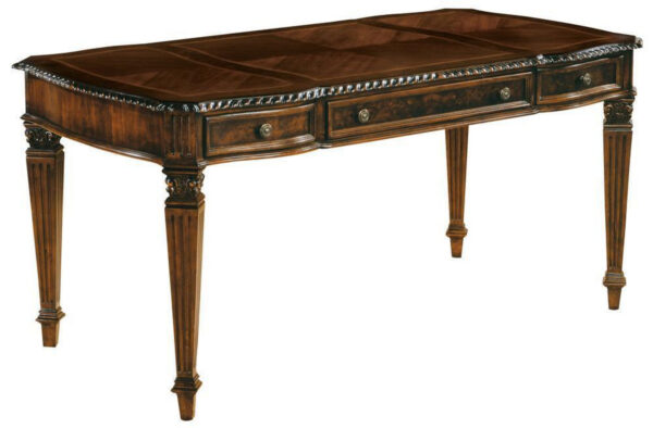 Old World Walnut Burl Desk