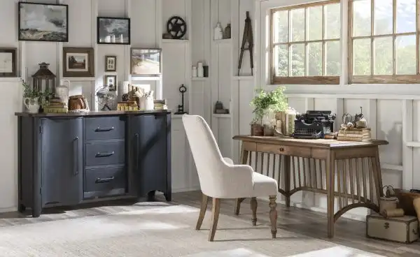 Vintage Market Spindle Base Writing Desk