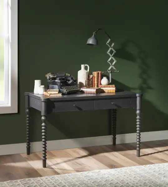 Vintage Market Turned Bobbin Leg Writing Desk