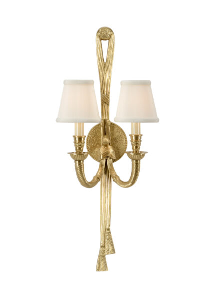 Tassel Twist Double Sconce