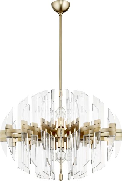 Zion Eight Light Oval Pendant