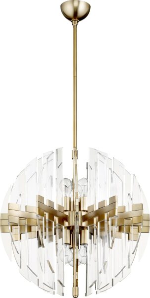 Zion Six Light Sphere Pendant