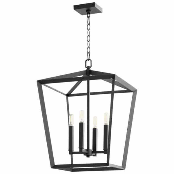 Hyperion Large Four Light Chandelier