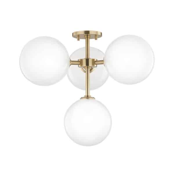 Ashleigh Four Light Semi-Flush