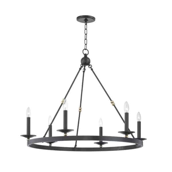 Allendale Six Light Chandelier