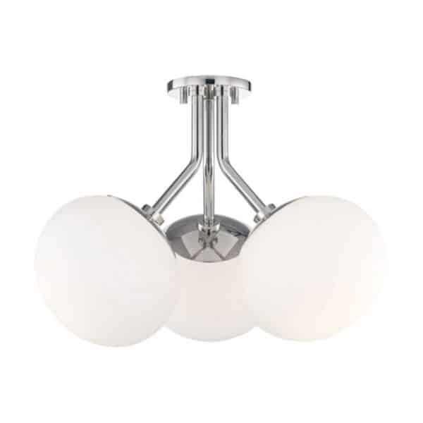 Estee Three Light Semi-Flush