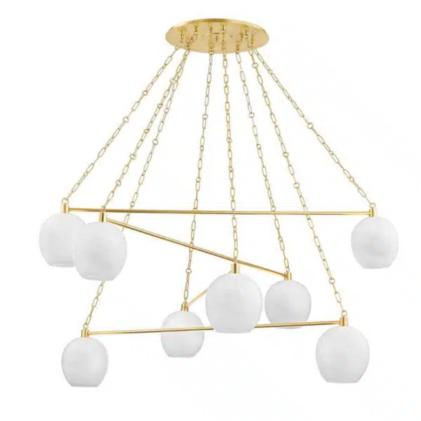 Asbury Park Eight Light Chandelier