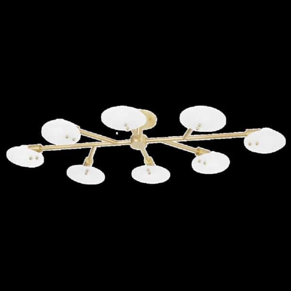 Giselle Eight Light Semi Flush