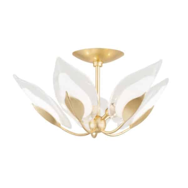 Blossom Five Light Semi Flush