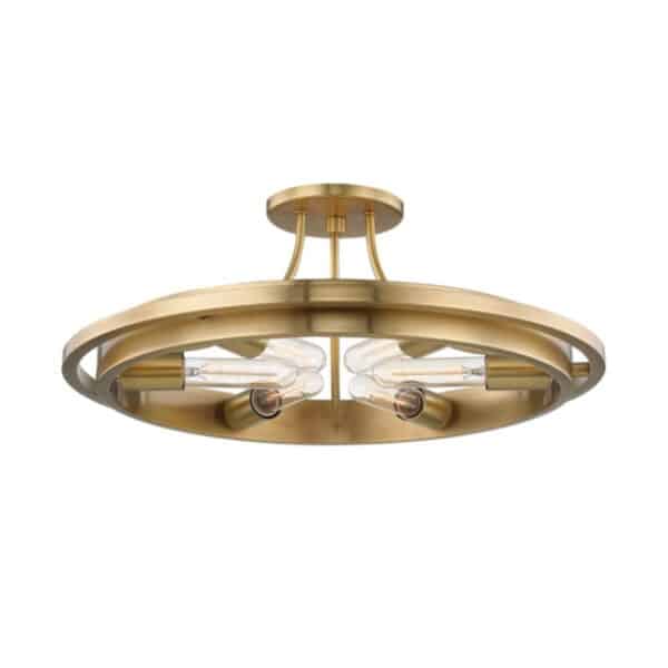 Chambers Six Light Flush Mount