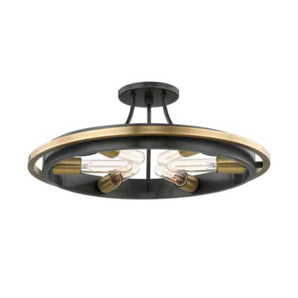 Chambers Six Light Flush Mount