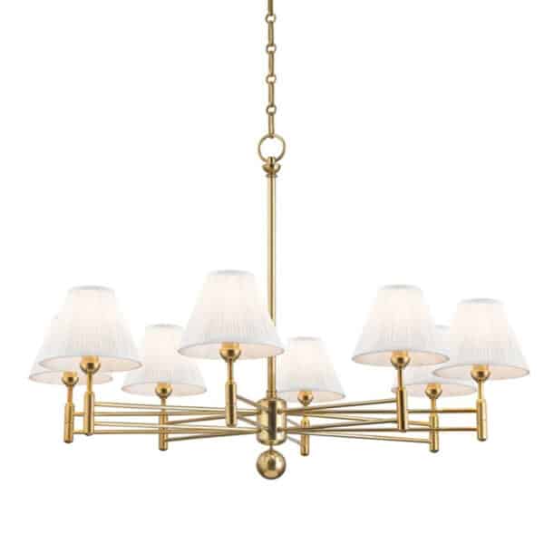 Classic No.1 Eight Light Chandelier