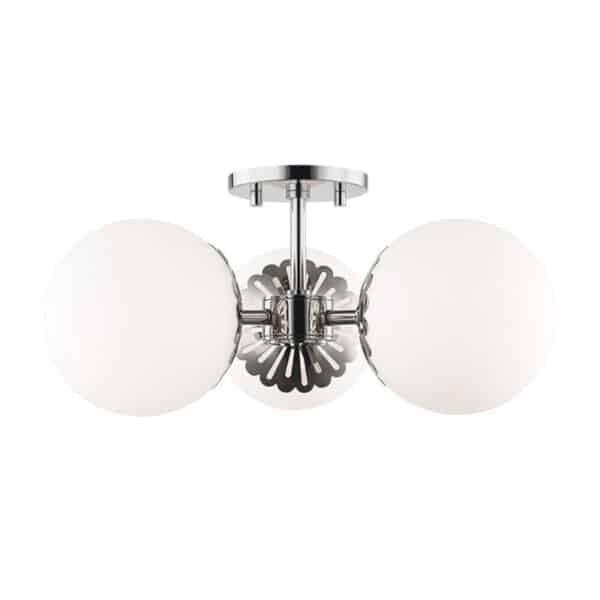 Paige Three Light Semi-Flush