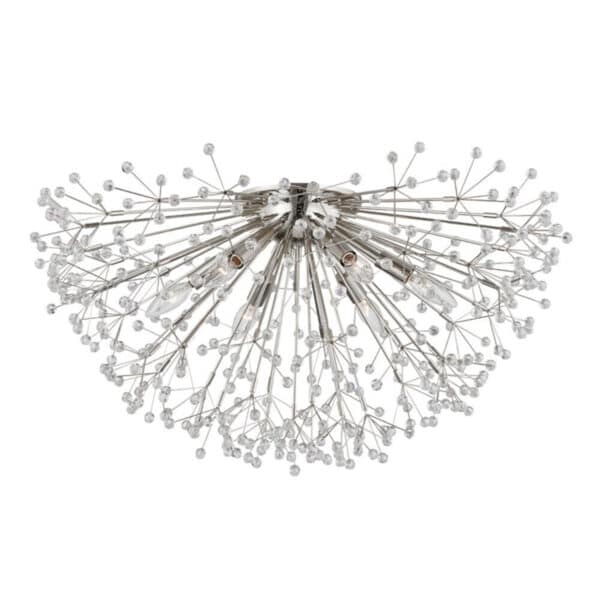 Dunkirk Six Light Semi Flush