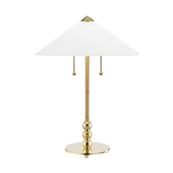 Flare Two Light Table Lamp