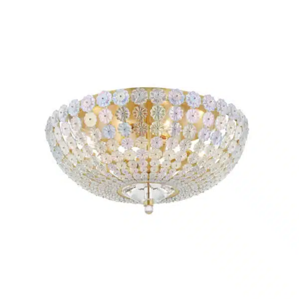 Floral Park Four Light Flush Mount