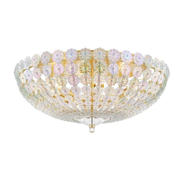 Floral Park Six Light Flush Mount