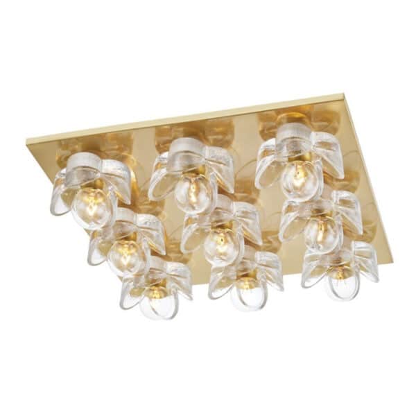 Shea Nine Light Flush Mount