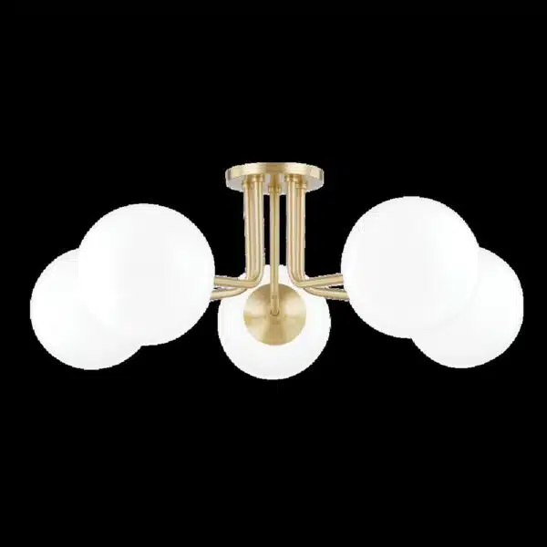 Stella Five Light Semi Flush