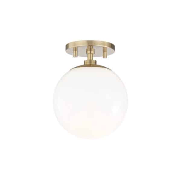 Stella One Light Semi-Flush