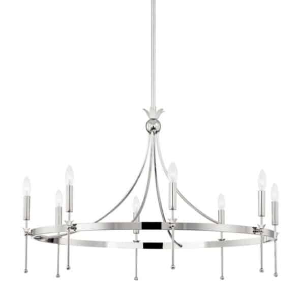 Gates Eight Light Chandelier