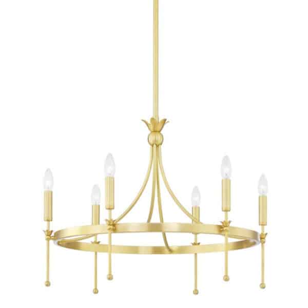 Gates Six Light Chandelier