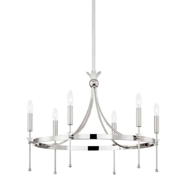 Gates Six Light Chandelier