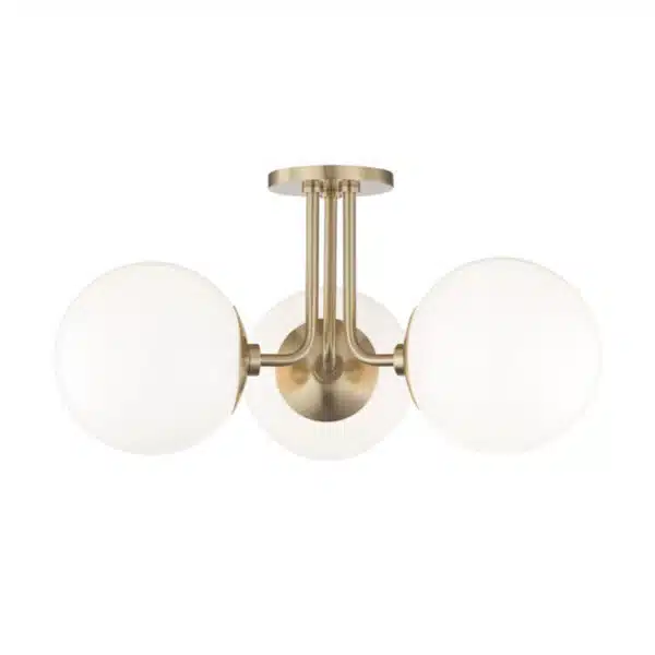 Stella Three Light Semi-Flush