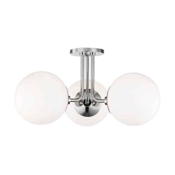 Stella Three Light Semi-Flush