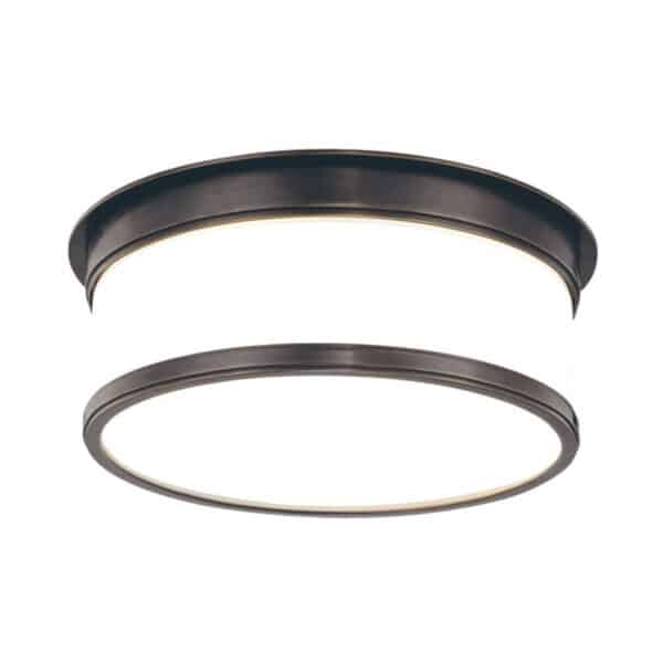 Geneva Two Light Flush Mount