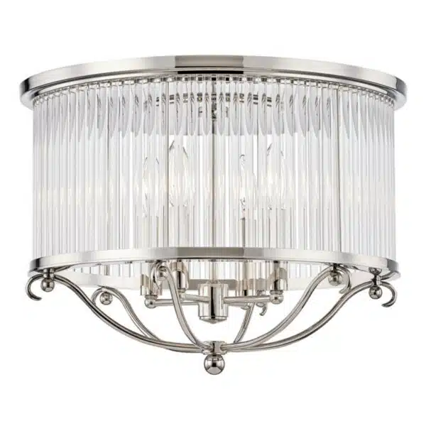 Glass No.1 Four Light Semi-Flush