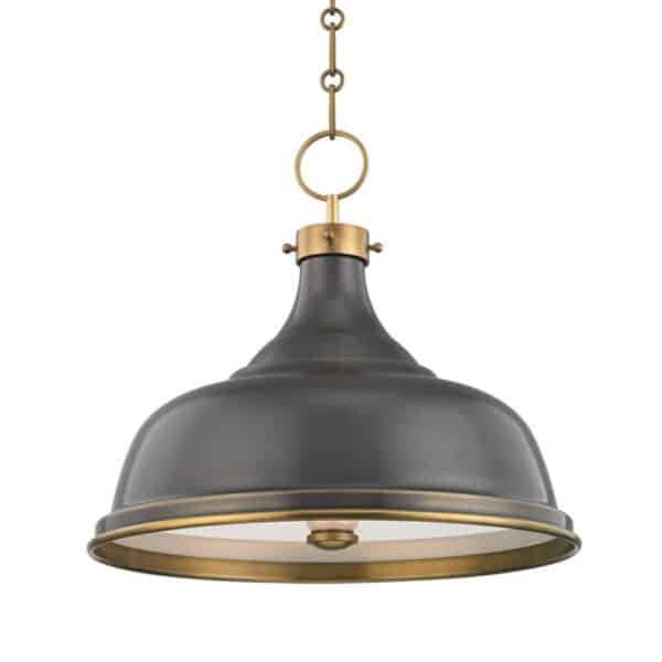 Metal No.1 Three Light Pendant