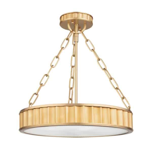 Middlebury Three Light Semi-Flush