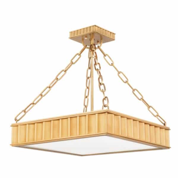 Middlebury Three Light Semi-Flush