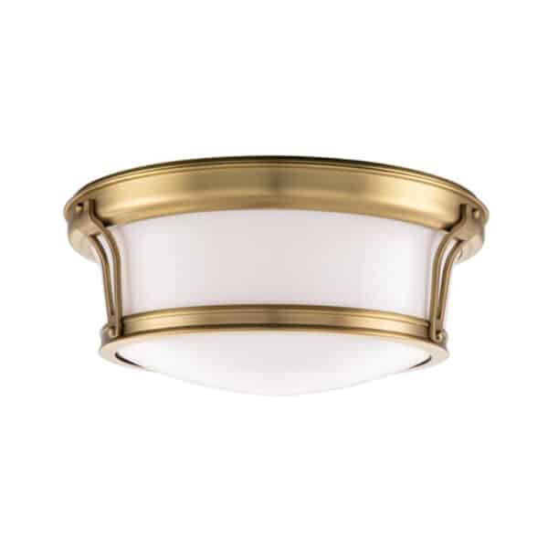 Newport Two Light Flush Mount