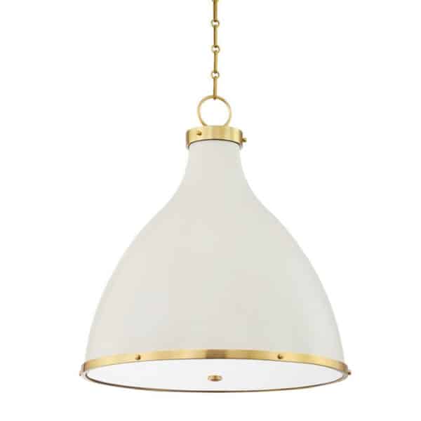 Painted No.3 Three Light Large Pendant