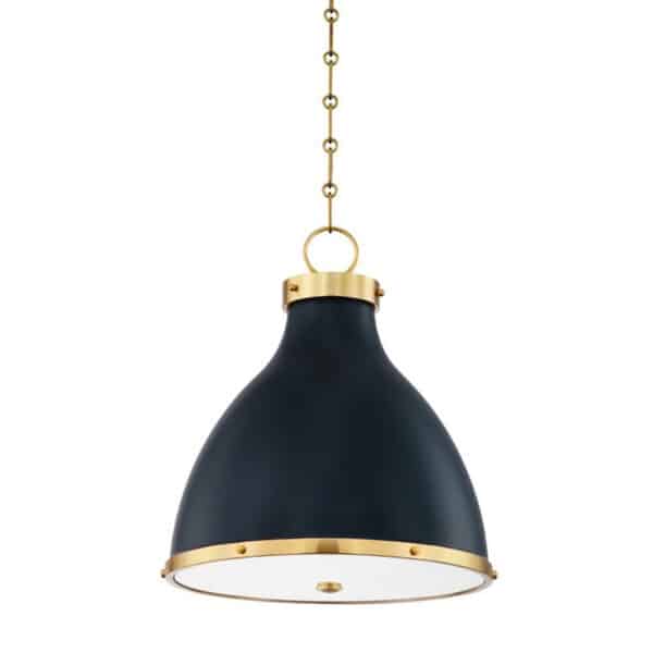 Painted No.3 Two Light Small Pendant