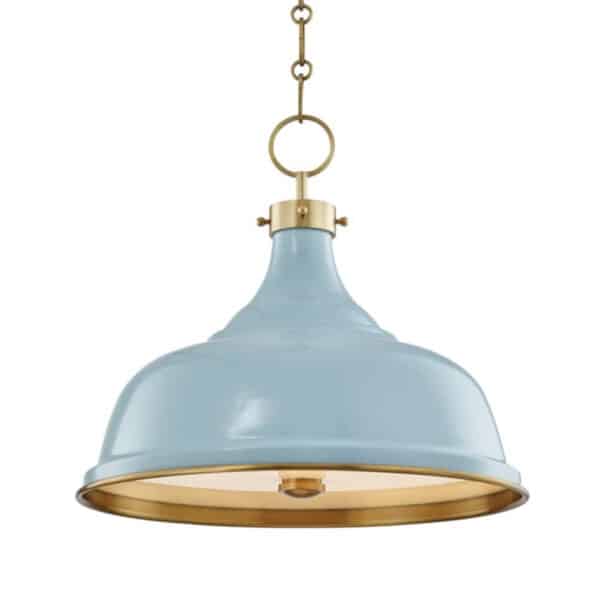 Painted No.1 Three Light Pendant