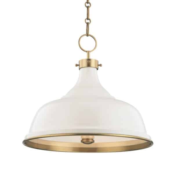 Painted No.1 Three Light Pendant