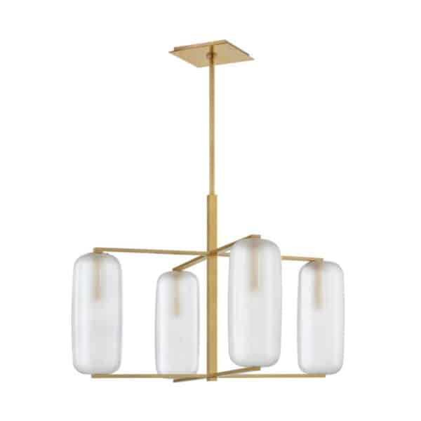 Pebble Four Light Chandelier